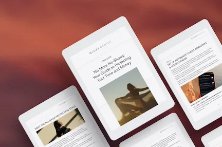 No More No-Shows: Your Free Guide to Protecting Your Time and Money